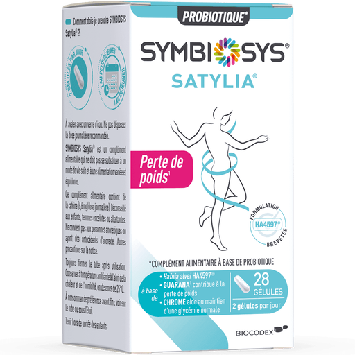 Complément Alimentaire SATYLIA Symbiosys Minceur - Cure 14 Jours, Souche Hafnia